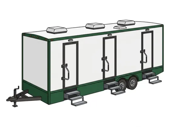 6-stall shower trailer illustration