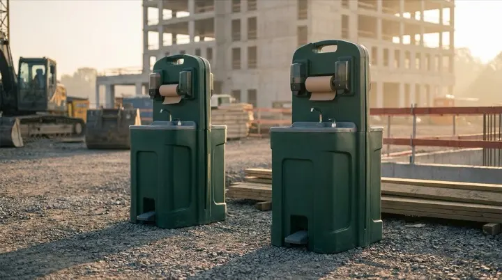Portable handwashing stations