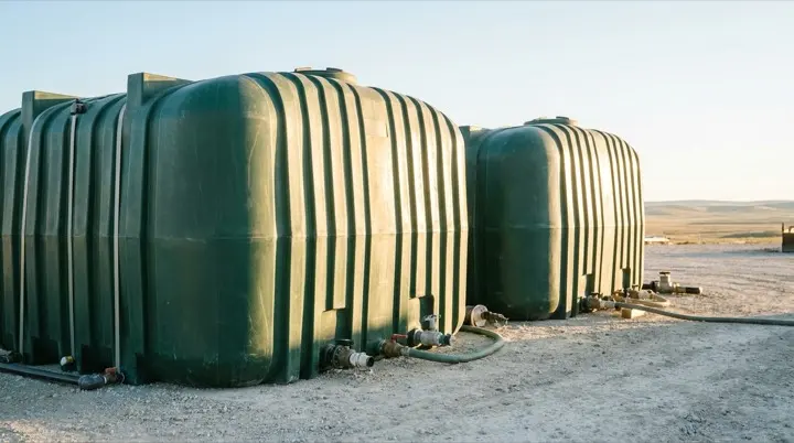Water and waste holding tanks