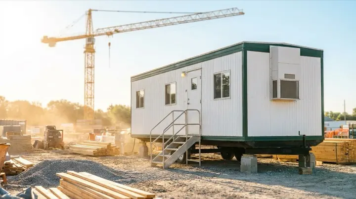 Mobile office trailer